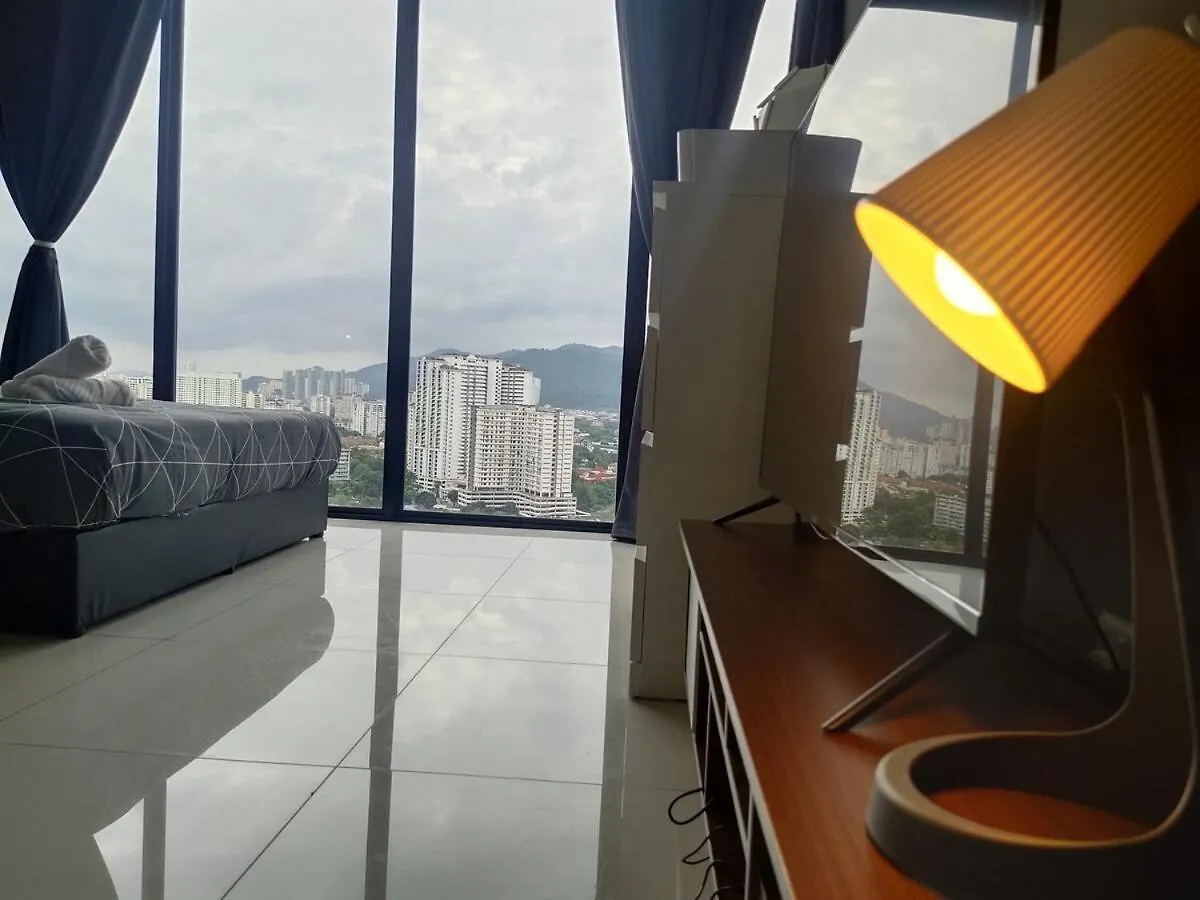 アパート Luxury Sky Pool 8-Pax City Centre Beacon ジョージタウン